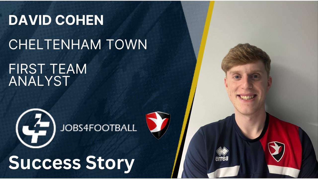 Success Story David Cohen joins Cheltenham Town 1 Success Story David Cohen joins Cheltenham Town