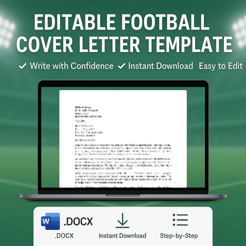Football Cover Letter